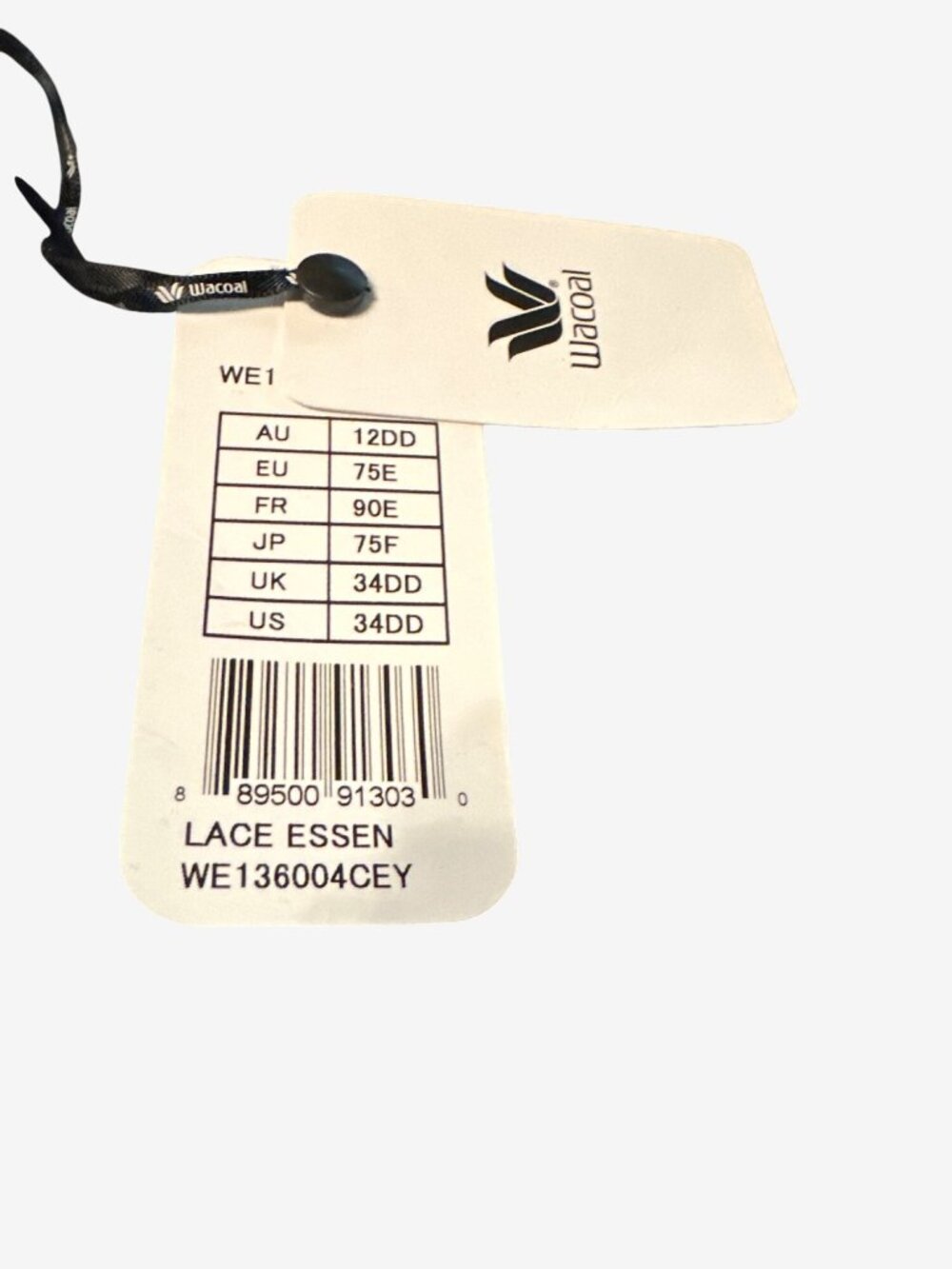 Wacoal Lace Essence Underwire Bra 34DD White Elegant Supportive Comfort - Picture 3 of 6